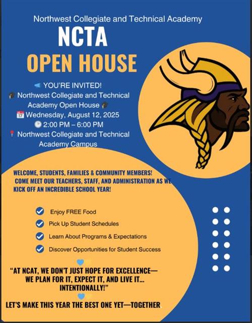 Open House - Aug. 12, 2025